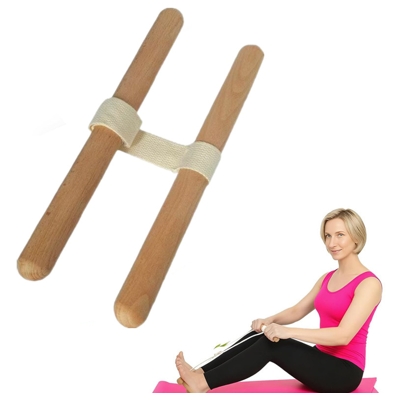 Fitness Yoga & Kickfit - Alat Peregang Hamstring dengan Tali Fleksibel
