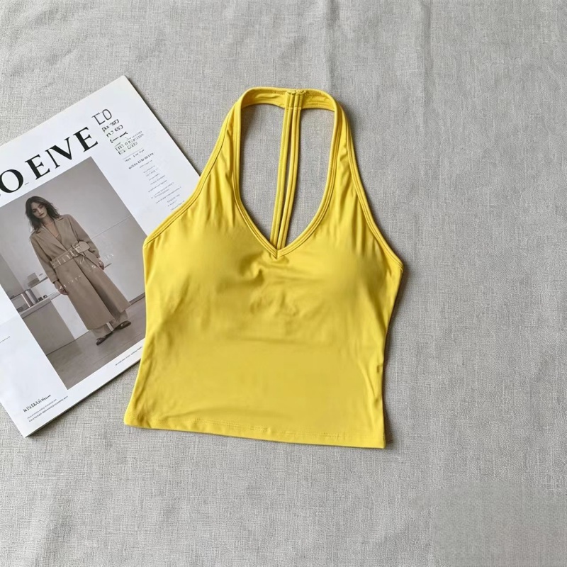 Yoga Fitness Studio - Tank Top Yoga V-Neck Halter T-Back