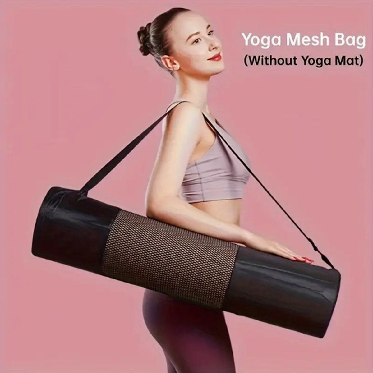 Fitness Yoga & Kickfit - 1 Tas Jaring Penyimpanan Matras Yoga