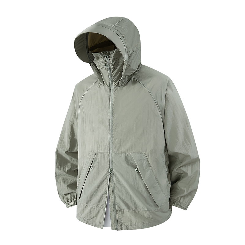 Yoga Fitness Jacket - Jaket Tabir Surya Ringan Bernapas untuk