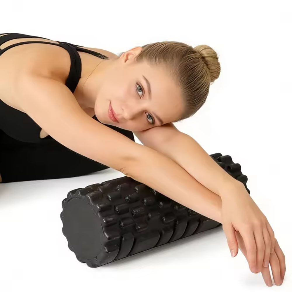 Yoga Fitness Wheel - Roller Busa 33cm untuk Pijat Otot,