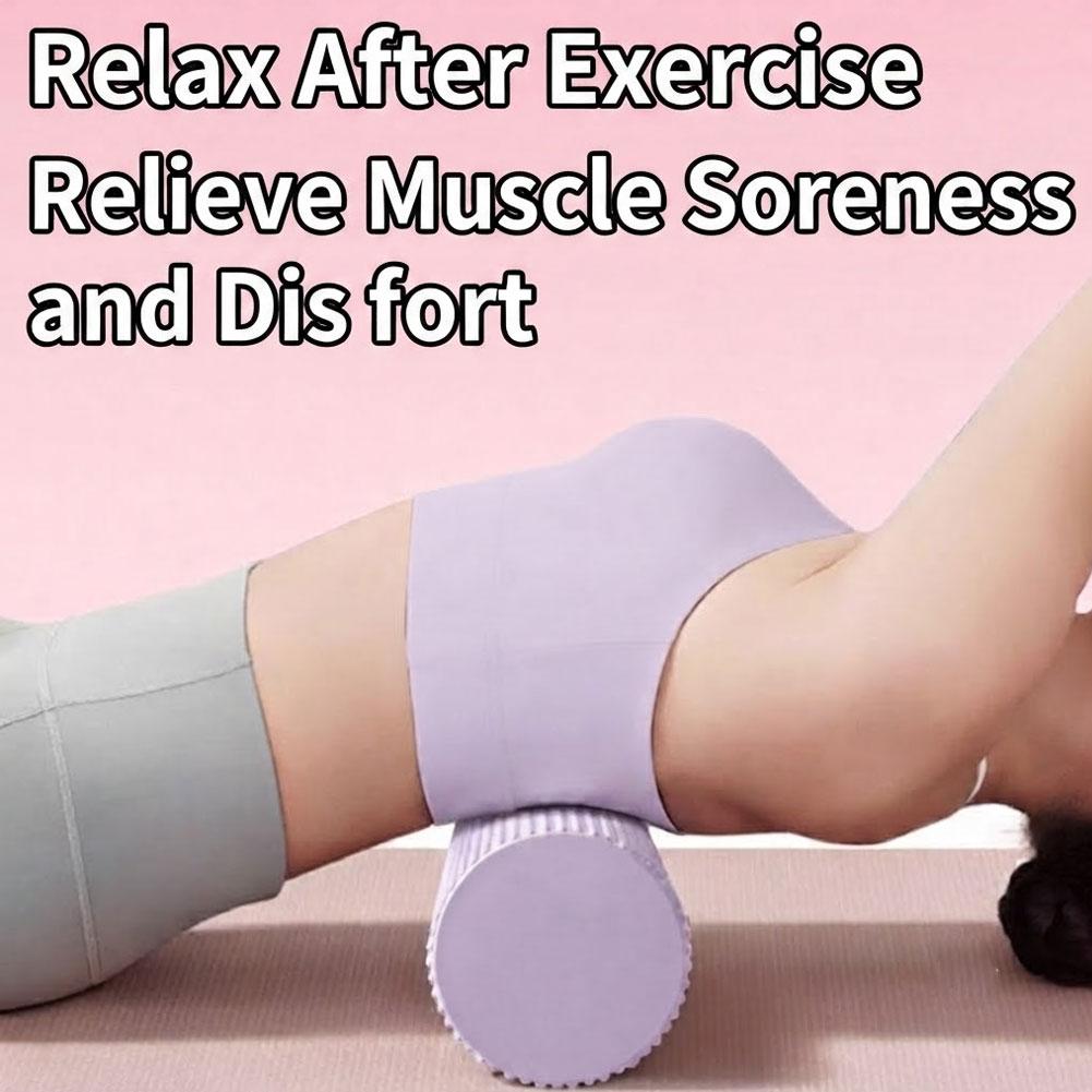 Yoga Fitness Wheel - Rol Busa Yoga EVA Kepadatan Tinggi