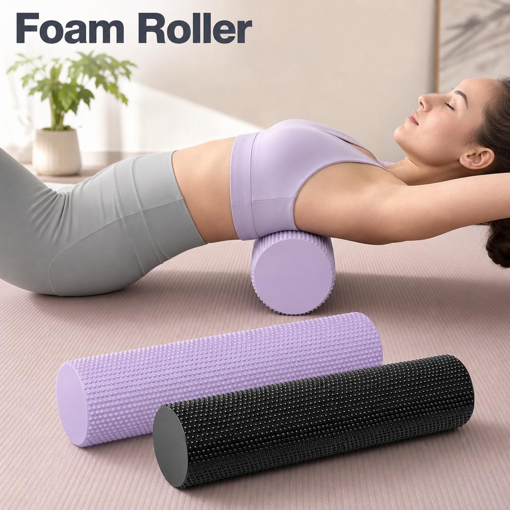 Yoga Fitness Wheel - Roller Busa Yoga EVA Kepadatan Tinggi