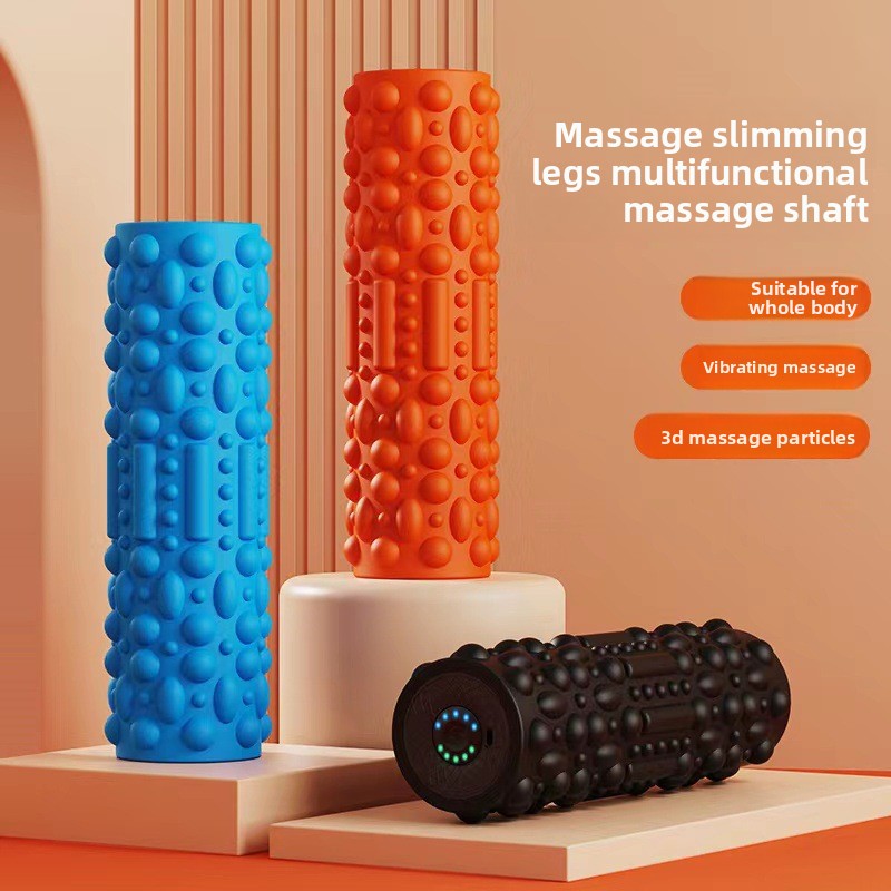 Yoga Fitness Wheel - Roller Busa Elektrik Pereda Otot Kaki