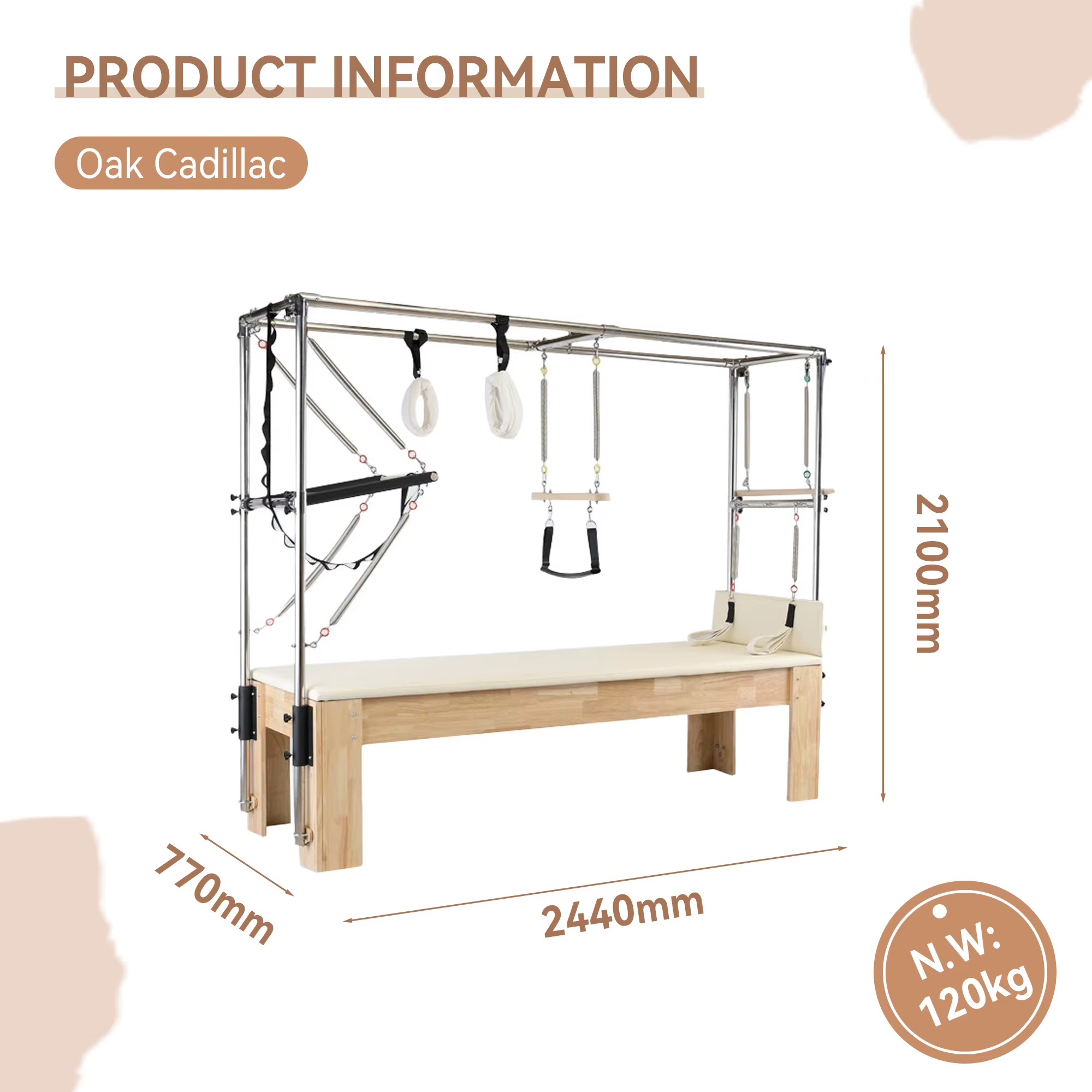 Peralatan Reformer Pilates Kay - Fitness Yoga & Kickfit ulasan dan harga