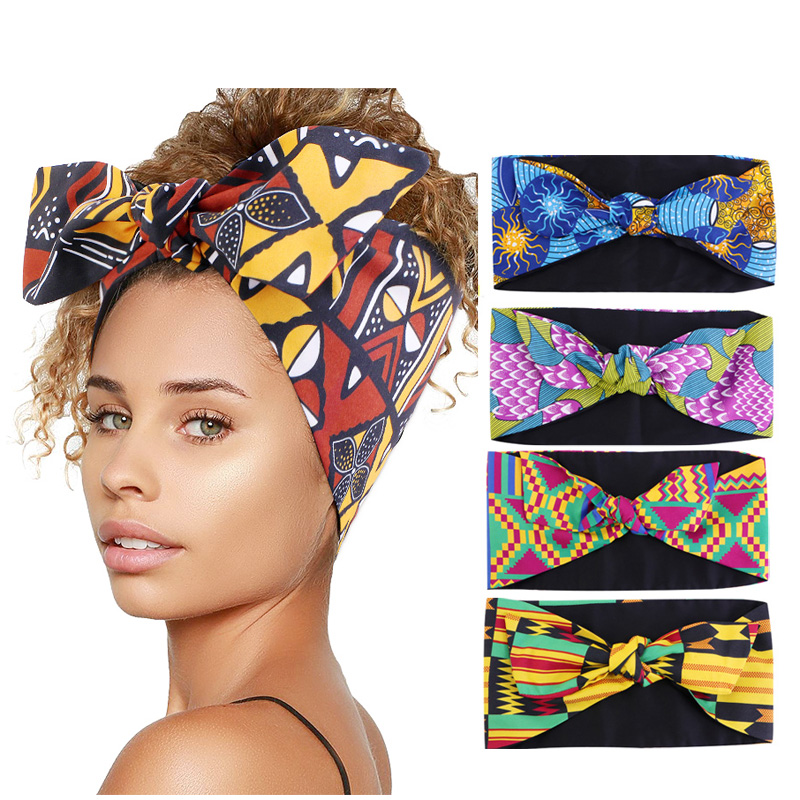 Ikat Kepala Cetak Afrika Wanit - Stretch Strap Yoga ulasan dan harga