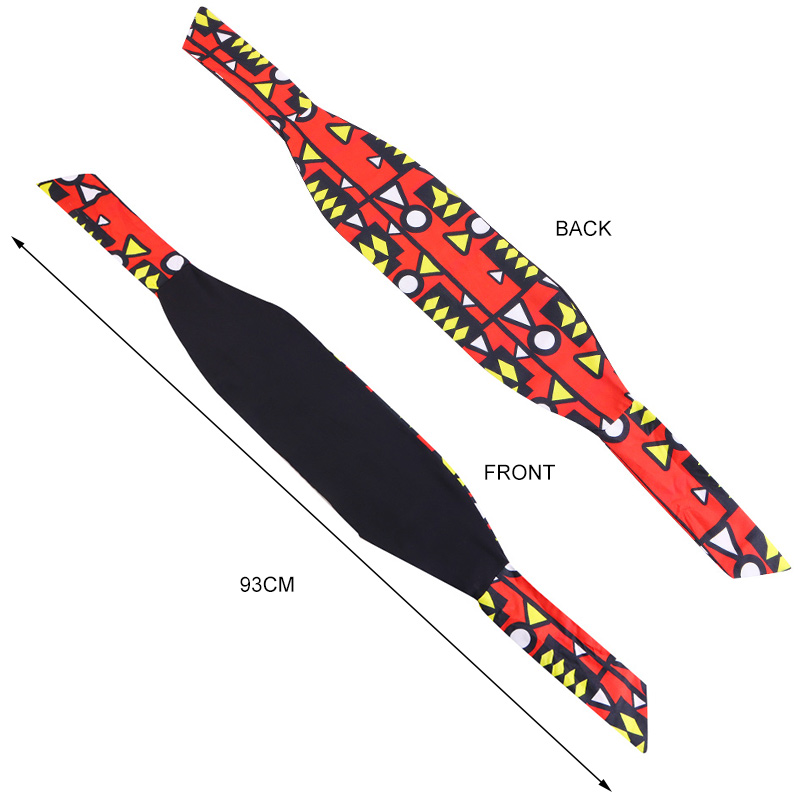 Ikat Kepala Cetak Afrika Wanit - Stretch Strap Yoga ulasan dan harga