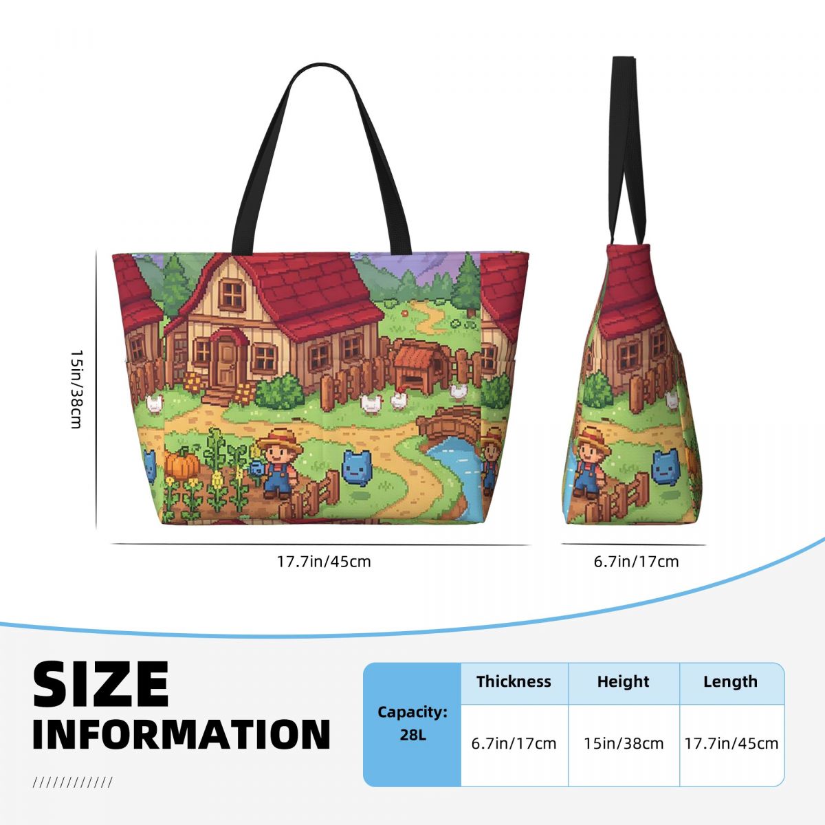 Stardew Valley Video Gamer Tas - Yoga Fitness Videos Free ulasan dan harga