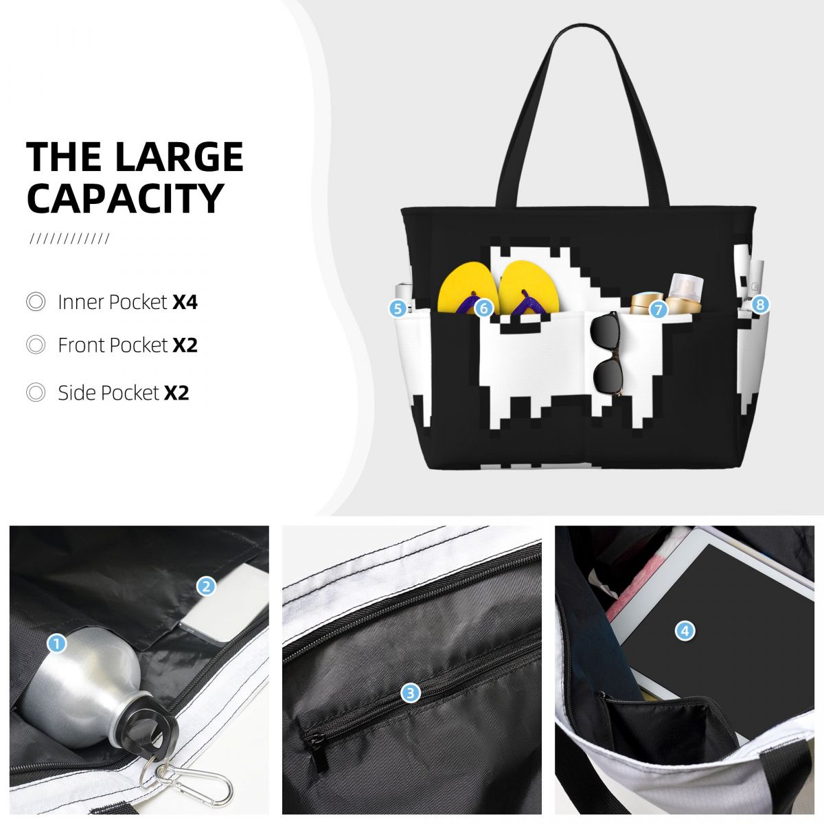 Tas Tote Pantai Annoying Dog I - Yoga Fitness Videos Free ulasan dan harga