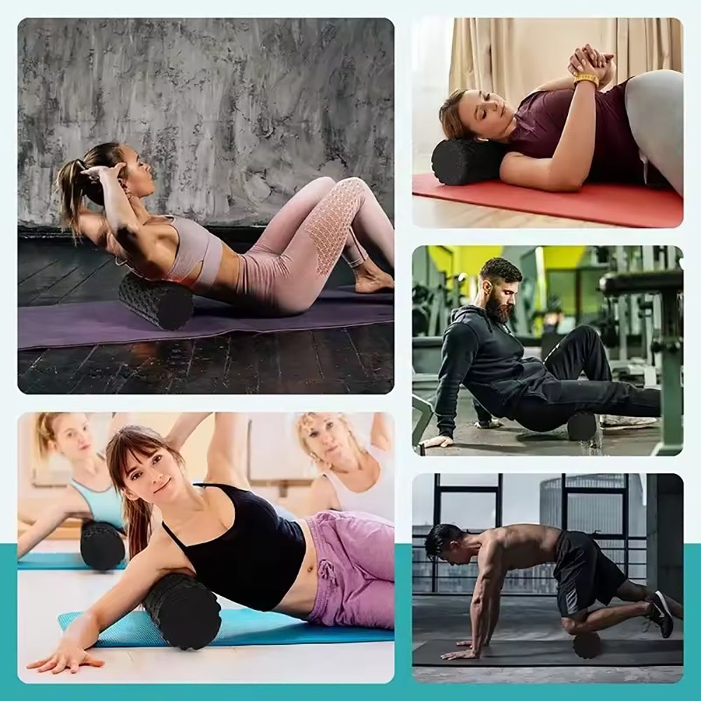 Roller Busa 33cm untuk Pijat O - Yoga Fitness Wheel ulasan dan harga