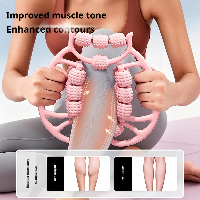 Alat Pijat Kaki 18 Roda dengan - Yoga Fitness Wheel ulasan dan harga