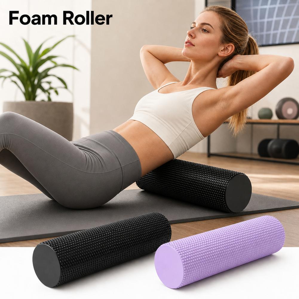 Roller Busa Yoga EVA Kepadatan - Yoga Fitness Wheel ulasan dan harga