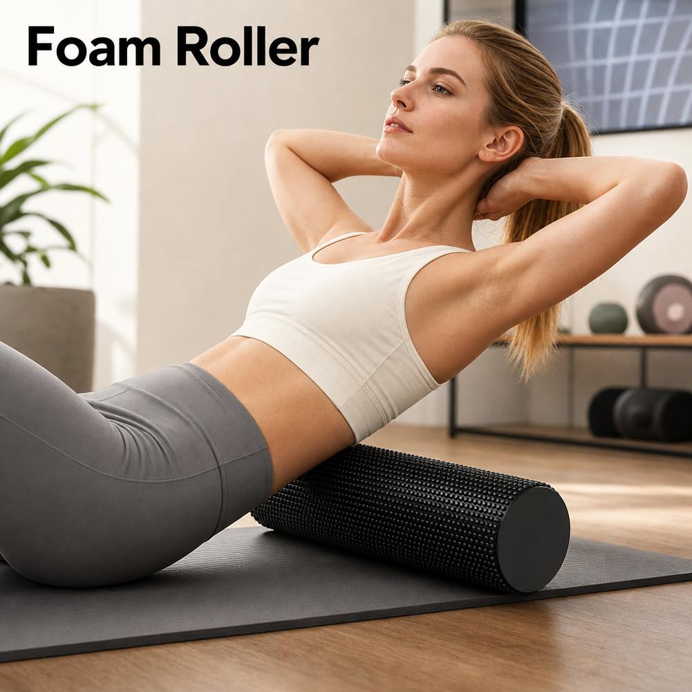 Roller Busa Yoga EVA Kepadatan - Yoga Fitness Wheel ulasan dan harga